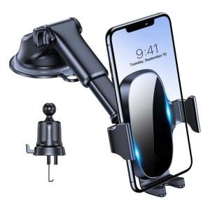 China Adjustable Car Dashboard Phone Mount 360 Rotation 3.8inch width wholesale