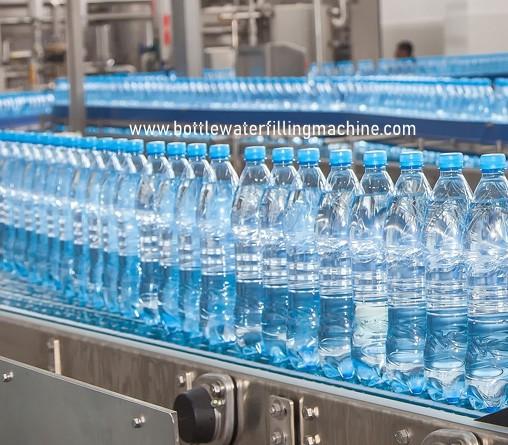 Quality Automatic Pure Drinking Mineral Water Filling Machine PLC Control for sale