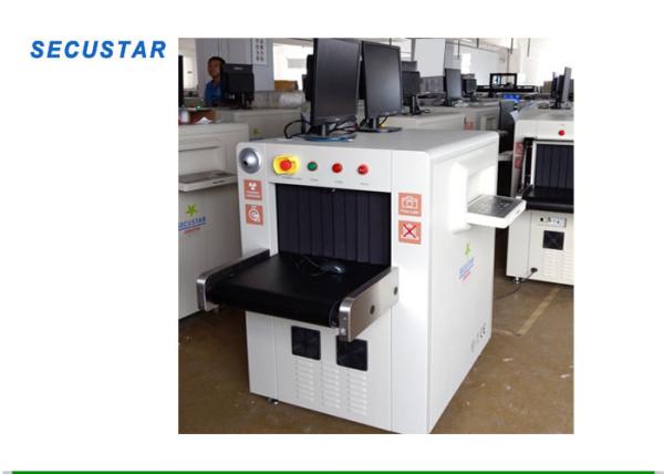 Quality Dangerous Object Scan Color Images X Ray Security Scanner With Extension Table Tray for sale