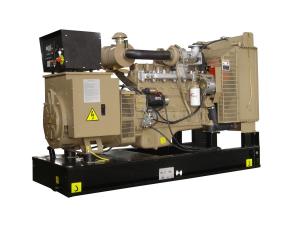 3 Pole MCCB Perkins Diesel Generator , P250HE 250 kva Genset