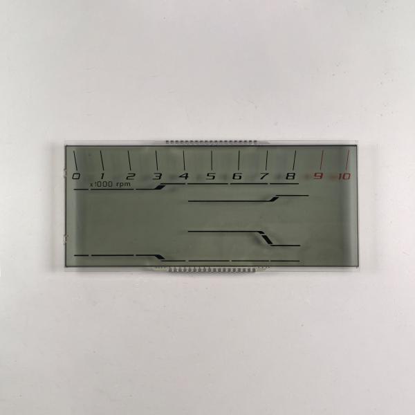 Manufacturer Cheap Custom HTN LCD Display Eight Shape Monochrome 7 Segment Graphic LCD Screen For Motorcycle Instruments