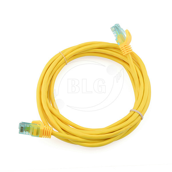 Low Loss Rj45 Cat6 Patch Cable , Colorful CCA Category 6 Patch Cord 3M