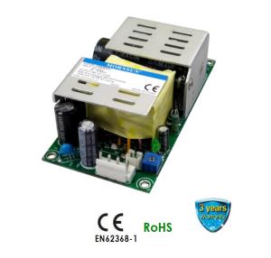 120W Medical Device AC DC Open Frame Power Supply 120 - 370VDC Single Output