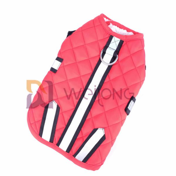 Oxford Fabric Dog Pet Jacket Warm Waterproof BSCI Reflective Dog Wear