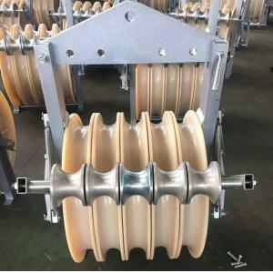 China Transmission Line Grounding Roller Conductor Stringing Blocks wholesale
