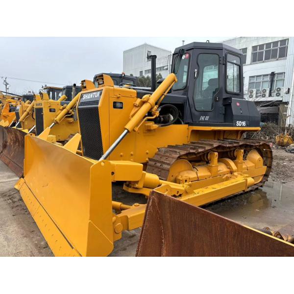 SHANTUI SD16 Used Crawler Bulldozer Low Maintenance Second Hand Dozer