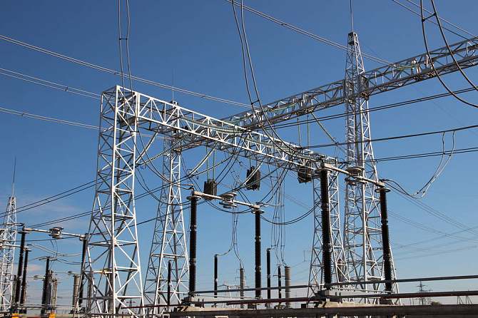 Electrical Power Transmission Angle Steel Substation Transformer Steel Structures