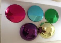 Horizontal Type ABS Aluminum Metalizing Machine, Tungsten Filament Resistant Thermal Evaporation Machine