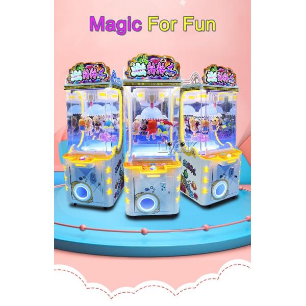 Coin Operated Magic Crane Game Machine For Fun Scissors Vending Gift Machine