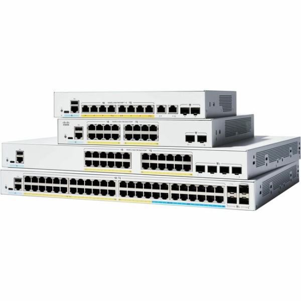 Full PoE 48 Port GE C1300 Series Network Switches 4x1G SFP Gigabit and LACP Supported