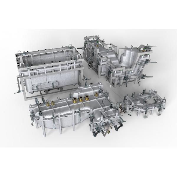 China Rotational Moulds OEM Rotational Molds Aluminium Billet Mold Rotational Mold Design and Engineering