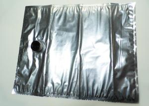 Flexible Aluminum Foil Cooking Bags , Oil Transit Stand Up Pouch With Spout