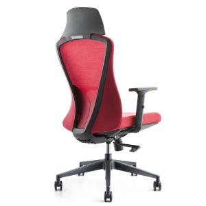 China Mesh Swivel 1120-1200mm Office Chair Long Back With Casters wholesale