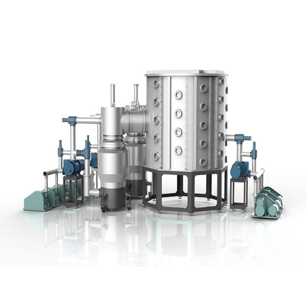 Vertical Loading Large Stainless Steel Furniture Hardware Vacuum PVD Gold