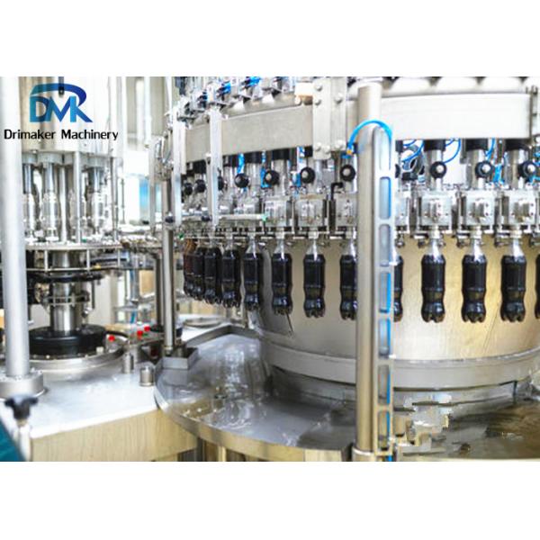 Stainless Steel Small Scale Soda Bottling Equipment Fizzy Drink Machine