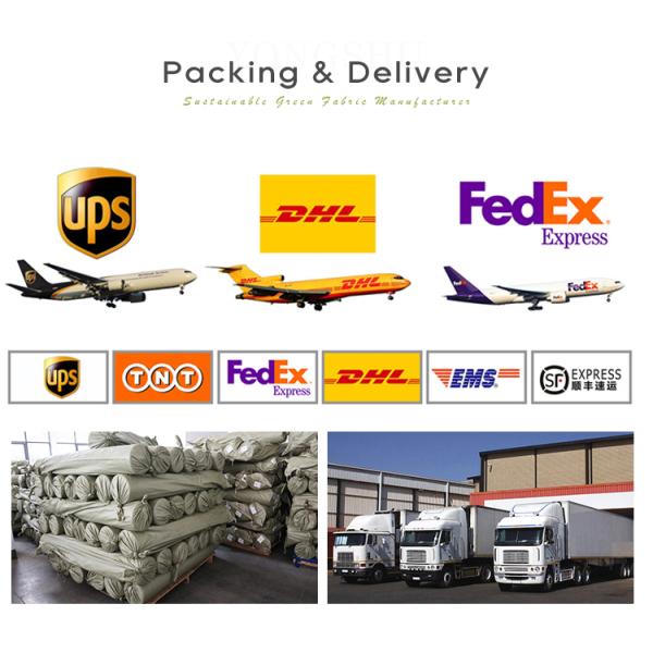 Eco Friendly Organic Cotton Recycled Polyester RPET Knitted Pique Mesh Polo Fabric by the Yard