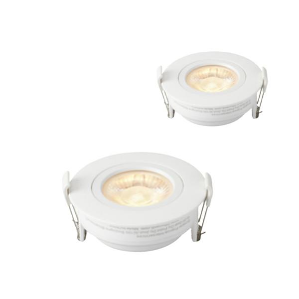 Quality Aluminum Ra90 Bathroom Tilt Downlights Durable LED Downlights Adjustable Dimmable for sale