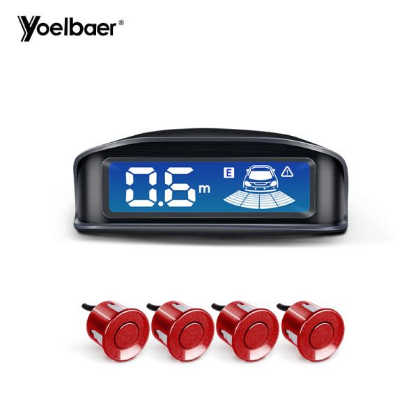 Quality 4 Detectors Rear Parking Sensors Ultrasonic Reverse Sensors Warning Screen for sale