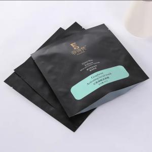 China Custom Plastic Three Side Seal Pouches Flat Bags Flat Sachet wholesale