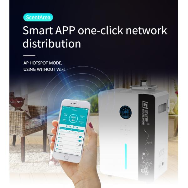 New Design 800Ml Wall Mounted Hot Sale Large Area Aroma Scent Machine Touch Screen Aroma Scent Diffuser Machine For Commercial