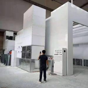 OEM customized industrial painting booth metal powder coating spray booth