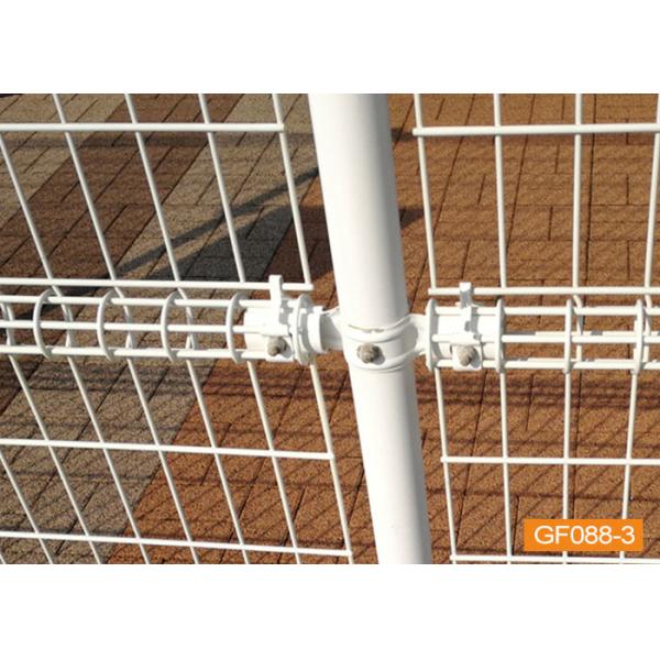 bottom edge L2.8m Powder Coating 6 Ft Welded Wire Fencing