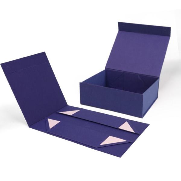 Magnetic Folding Packaging Box For Garments Shoes Wigs Cosmetics Jewellery