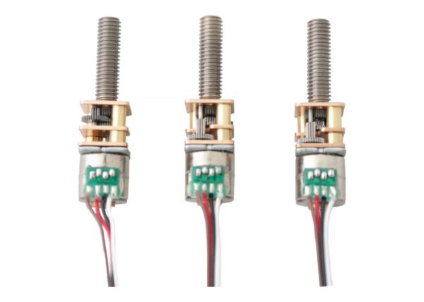 Quality High Performance 3 V 18 Degree 2 Phase Geared Stepper Motor With Ratio 1:100 Metal Gear Box for sale