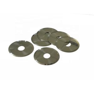 Tungsten Carbide Circular Slitter Blades / Round Knives 45mm 25mm 24mm