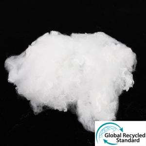 GRS 3D Polyester Hollow Fiber Strong Resillience Synthetic Staple Fibres
