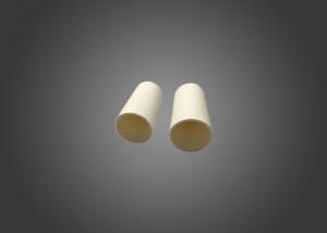 China Cylindrical Magnesium Oxide Ceramic Crucible High Insulating Performance wholesale