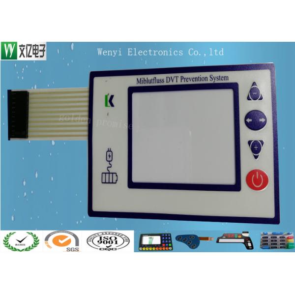 Nicomatic Connector Tactile Polydome Membrane Switch Keypad Anti Interface