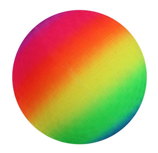 Quality PVC Bouncy 7 Inch Playground Ball Nontoxic Thickened Pantone Color for sale