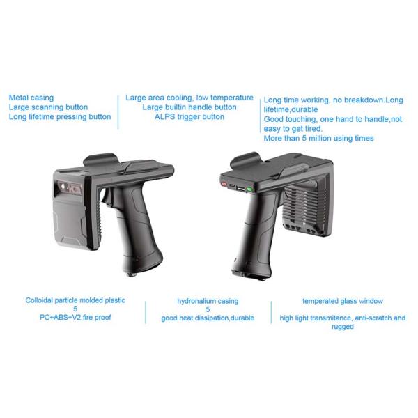 SMB02H Bluetooth Long Distance UHF RFID Reader Long Distance Handheld RFID Reader Bluetooth SMB02H USB / RS232 Interface 6000mAh