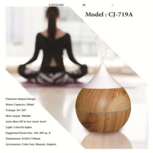 Bedroom 200ml Bluetooth Speaker Wood Aromatherapy Diffuser