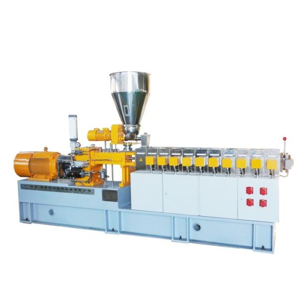 35D 30KW Motor Power Twin Screw Extruder Processing Of Plastic Materials