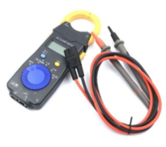 100% New Clamp Meter With Card Type Multimeter Function Output Line Length 800mm