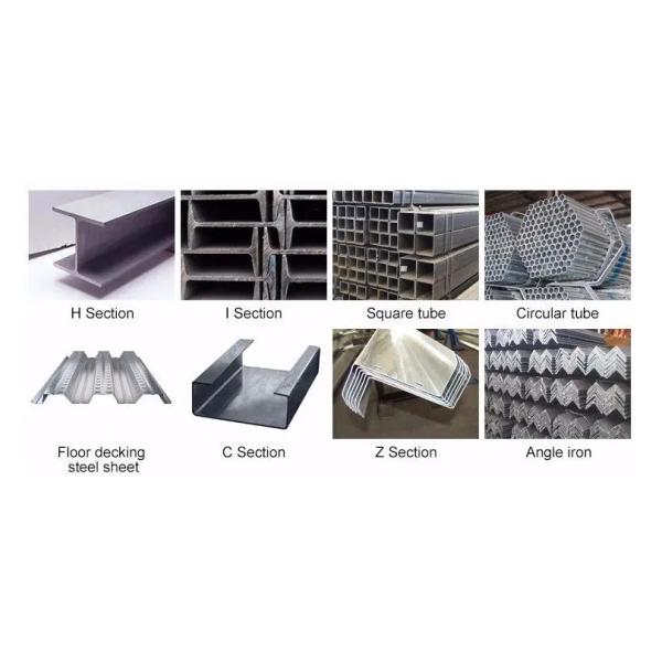 Light Steel Structure Warehouse Q235 Steel Construction Factory Building