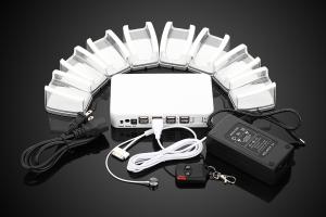 China Comer Alarming Security Display Host 8 Port Usb Hub For Phone And Tablet wholesale