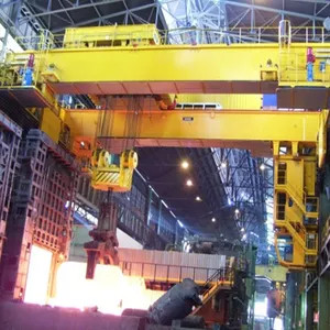 China Double Girders Or Beams Electric Overhead Bridge Traveling Foundry Casting Crane on sale