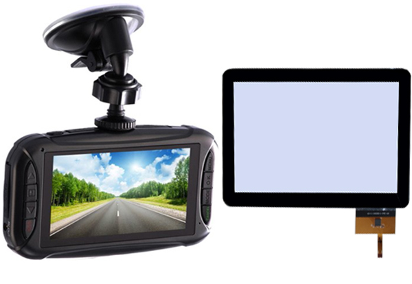 Glass Film Car Touch Panel Overlay Touchscreens , PCAP Touch Screen