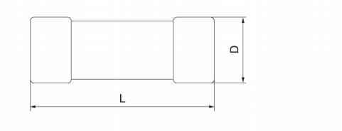 DC 500V Cylindrical 10X38 Solar PV Fuse Fuse Link