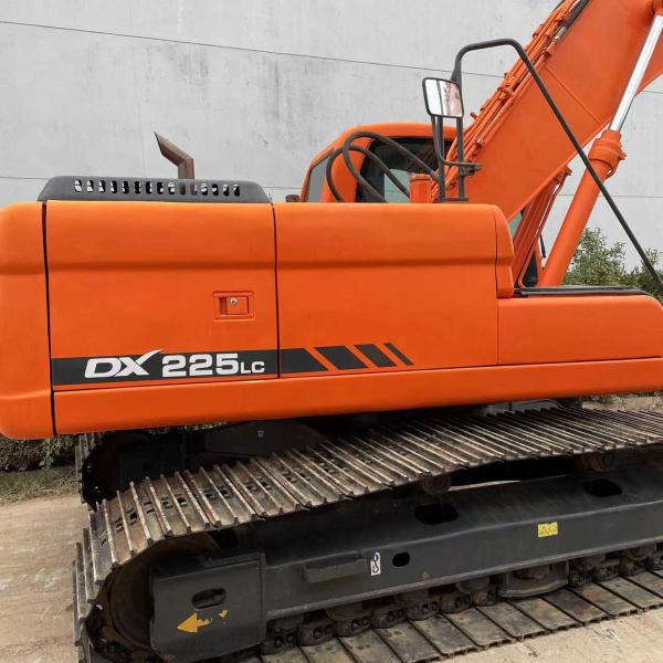 Original Used Doosan Excavator Digger Dx225LC Excavator Made In Korea