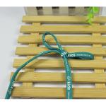 Polyester Twisted Rope Shoelaces Green Thick Braided Rope Laces