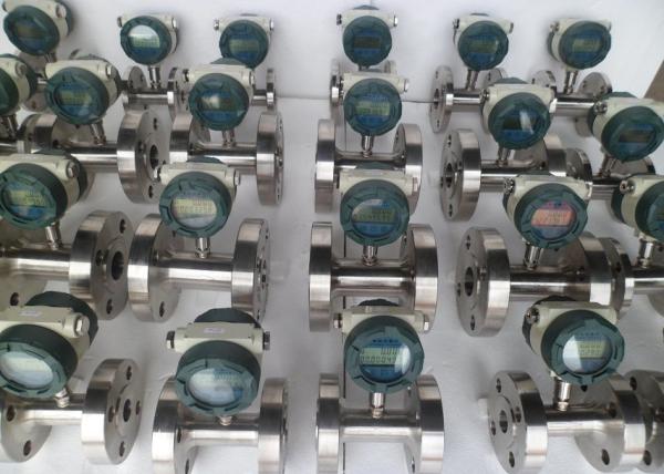Quality turbine flow meter with flanged connection 4~20mA output for sale
