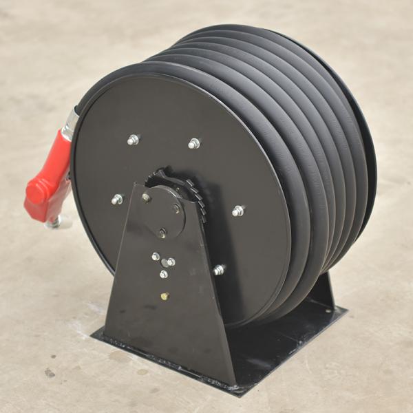 2 Inch 25 Meters Oil Hose Reel Manual and Power Rewind Electric Automatic Retractable Fuel Hose Reel Tanker Truck Sturdy