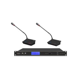 China Desktop Gooseneck Microphone Digital Discussion System Dual Channels GESTTON wholesale