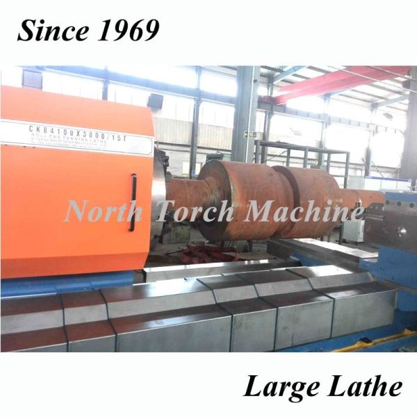 Quality Large Horizontal CNC Lathe Stable Performance For Turning Shaft Parts for sale