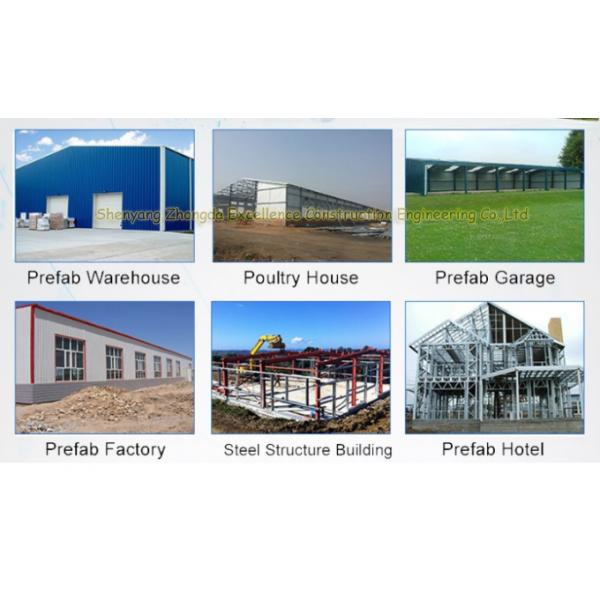 Q235 Q345 Steel Frame Structure Prefabricated Industrial Buildings