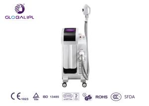 China E Light / IPL RF ND YAG Laser Hair / Tattoo Removal Multifunctional Beauty Machiine 2500W Power wholesale